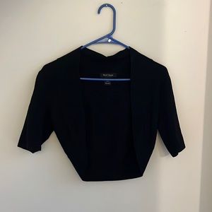 Black small cardigan, size small